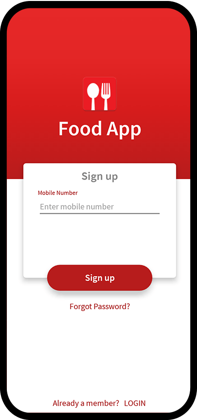 Sign Up Screen